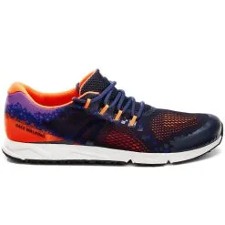 Newfeel Zapatillas Marcha Atlética RW 500 Azul Y Naranja - Caminar Cómodo y Estilo