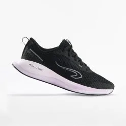 Zapatillas Running Mujer KIPRUN KD500 2 - Negro Malva | Ligereza y Amortiguación