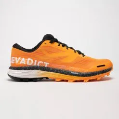 EVADICT Zapatillas Trail Running Hombre Race Ultra Naranja/Negro - Calzado Deportivo para Carreras de Montaña
